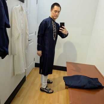 Ladlee - Inside one of the dressing rooms at Ladlee. I ended up going with this kurta with pants for $125. $132.50 after 6% sales tax. - Bridal Near Me - Norcross, Georgia Ladlee - Inside one of the dressing rooms at Ladlee. I ended up going with this kurta with pants for $125. $132.50 after 6% sales tax. - Bridal Near Me - Norcross, Georgia