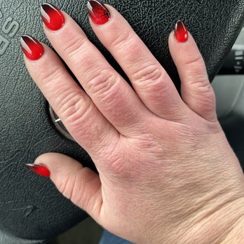 Beyond Nails & Pedi Spa - The spider web detail for the spooky season. - Waxing Near Me - Warrenton, Oregon Beyond Nails & Pedi Spa - The spider web detail for the spooky season. - Waxing Near Me - Warrenton, Oregon