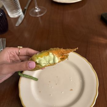 Via Triozzi - Squash blossoms - Italian Near Me - Dallas, Texas Via Triozzi - Squash blossoms - Italian Near Me - Dallas, Texas