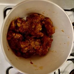 Urban Hot Chicken - Korean style chicken that was actually a bunch of chopped up BS with sauce on it.