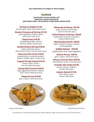 Menu photo 2 Ellinya Italian Corsicana, TX Menu photo 2 Ellinya Italian Corsicana, TX