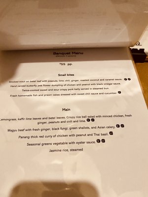 Menu photo 2 Chon Thai Balmain, NSW