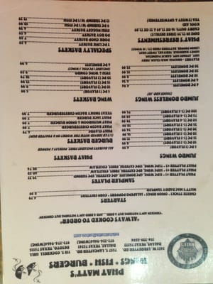 Menu photo 3 Phat Matts Wings & Fish DeSoto, TX Menu photo 3 Phat Matts Wings & Fish DeSoto, TX