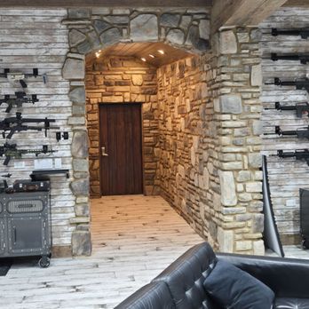 Allgaier Stone Specialists - Stone Interior Gun room. - Stonemasons Near Me