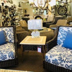 Shell Lighting and Fine Furniture - Tommy Bahama Island Estates Lanai Swivel Chair  Tommy Bahama Island Estates Lanai Accent Table