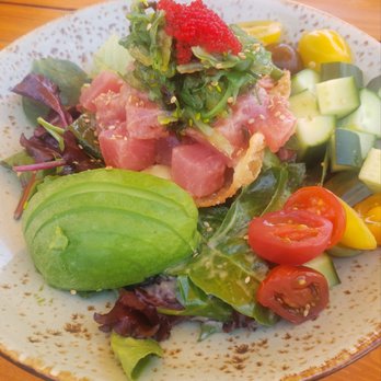 Nelson's - Ahi Salad Undressed - Seafood Near Me - Rancho Palos Verdes, California