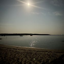 Swift Town Beach - Swift's beach full moon