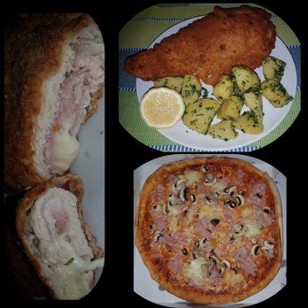 La Margherita - Cordon Bleu v.d. Pute mit Schweineschinken und Emmentaler Käse, Pizza Toscana - Food Delivery Services Near Me - Vienna, 9 La Margherita - Cordon Bleu v.d. Pute mit Schweineschinken und Emmentaler Käse, Pizza Toscana - Food Delivery Services Near Me - Vienna, 9