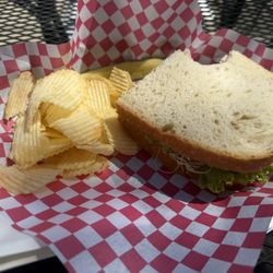 Stax Moscow - Sandwich & chips!