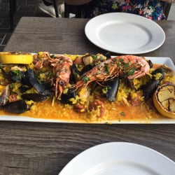 el gordo - Paella - med mycket skaldjur och god smak!