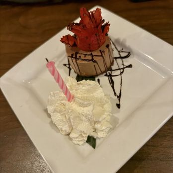 Umi Sake House - Chocolate cheesecake with graham cracker crust (birthday special) - Sushi Bars Near Me - Seattle, Washington Umi Sake House - Chocolate cheesecake with graham cracker crust (birthday special) - Sushi Bars Near Me - Seattle, Washington