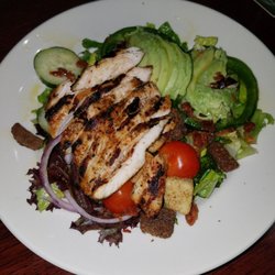 Half Wall – Port Orange - Half Wall Salad with Blackened Chicken. Chicken was really well seasoned and salad  overall was good!