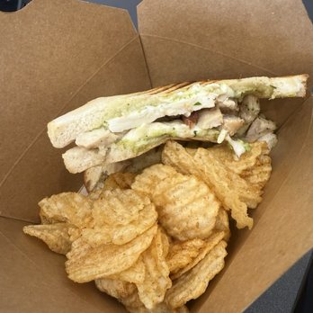 Eden & Clay - Chicken pesto panini - Coffee & Tea Near Me - Upland, California Eden & Clay - Chicken pesto panini - Coffee & Tea Near Me - Upland, California