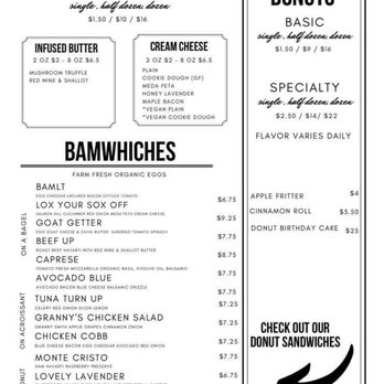 BAM Bar - Bagels and bamwhiches - Coffee & Tea Near Me - New Port Richey, Florida BAM Bar - Bagels and bamwhiches - Coffee & Tea Near Me - New Port Richey, Florida