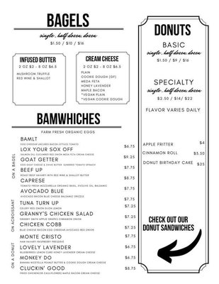 Menu photo 5 BAM Bar New Port Richey, FL