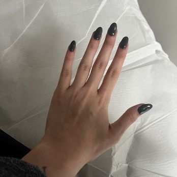 Polished Nail Bar - The second set I had done by a woman whose name I did not get. These were awful. - Nail Salons Near Me - Frisco, Texas