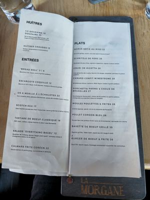 Menu photo 1 Le Bistro Morgane Saint-Jean-sur-Richelieu, QC Menu photo 1 Le Bistro Morgane Saint-Jean-sur-Richelieu, QC