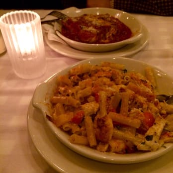 Maggiano's Little Italy - Chicken and shrimp pasta. And classic lasagne. One of the best lasagne I've ever had. - Italian Near Me - Hackensack, New Jersey