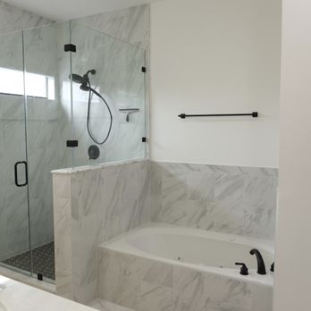 Capmire Projects - Master shower and bath after! - General Contractors Near Me - Houston, Texas