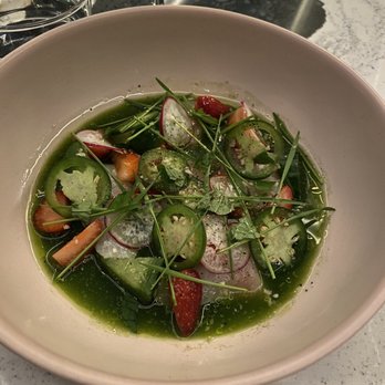 Kingfisher - Kanpachi crudo - Vietnamese Near Me - San Diego, California Kingfisher - Kanpachi crudo - Vietnamese Near Me - San Diego, California