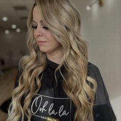 Ooh La La Hair Salon - Halo color match Install