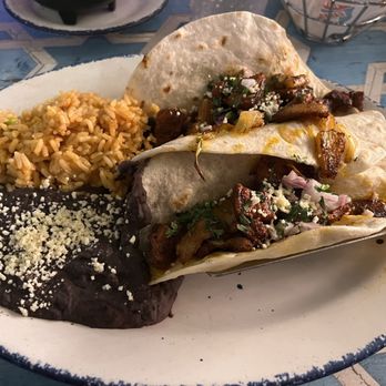 Valencia’s Tex-Mex Garage - PORK BELLY AL PASTOR TACOS - Tex-Mex Near Me - Houston, Texas