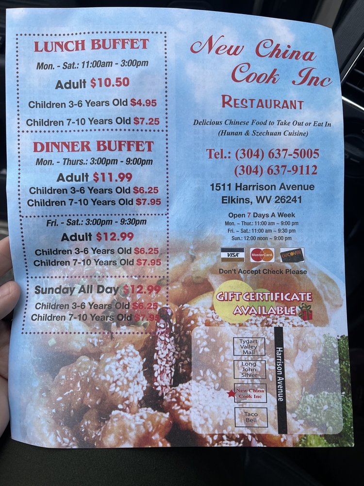 Food from New China Cook