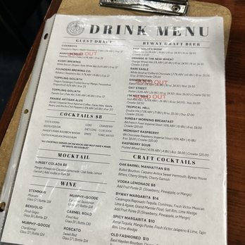 Byway Brewing - Drink menu - Breweries Near Me - Hammond, Indiana