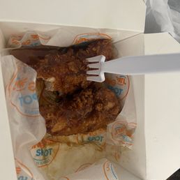 Stinging honey garlic tenders