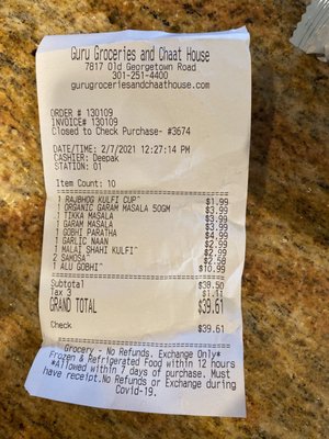 Guru Groceries and Chaat House by null