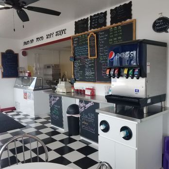 Little Red's Ice Cream - a black and white checkered floor - Ice Cream & Frozen Yogurt Near Me - Grawn, Michigan Little Red's Ice Cream - a black and white checkered floor - Ice Cream & Frozen Yogurt Near Me - Grawn, Michigan