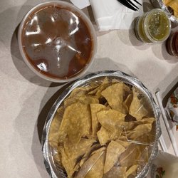 Aceituno’s Mexican Food - chips and Chips & Salsa