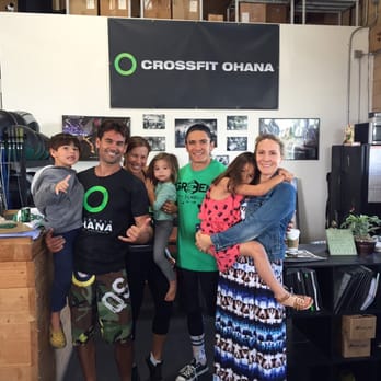CrossFit Ohana - CrossFit Ohana is a true family. That's owner Darren Savella in a Gr3en Hawaii shirt & my husband Alan in a CF Ohana shirt. - Interval Training Gyms Near Me - Lompoc, California