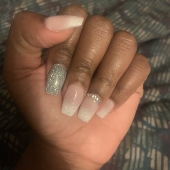 Family Nails - The disaster I came in with that I'd filed down myself lol - Nail Salons Near Me - Mastic, New York Family Nails - The disaster I came in with that I'd filed down myself lol - Nail Salons Near Me - Mastic, New York