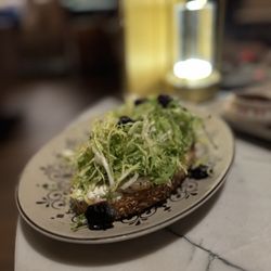The Trading Post Café & Bar - Sonoma Duck Prosciutto Tartine