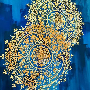 Peter C Schiffer Decorative Painting - Venetian plaster medallion , detail - Painters Near Me Peter C Schiffer Decorative Painting - Venetian plaster medallion , detail - Painters Near Me