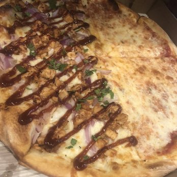 NY Pie - Bbq chicken pizza and half cheese - Pizza Near Me - Nashville, Tennessee