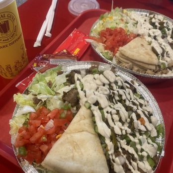 The Halal Guys - Chicken/Beef Gyro Platter and Beef Gyro Platter - Halal Near Me - Glendale, California The Halal Guys - Chicken/Beef Gyro Platter and Beef Gyro Platter - Halal Near Me - Glendale, California