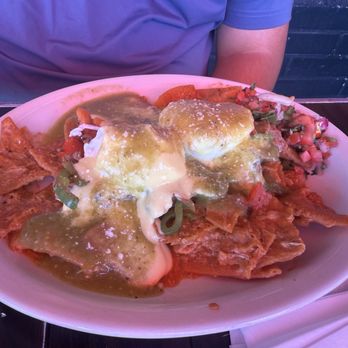 Millie's Cafe - Pasadena - Chilaquiles w. Poached eggs - Breakfast & Brunch Near Me - Pasadena, California