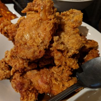 XO Restaurant - adobo fried chicken with braised peppercorns - Asian Fusion Near Me - Honolulu, Hawaii XO Restaurant - adobo fried chicken with braised peppercorns - Asian Fusion Near Me - Honolulu, Hawaii