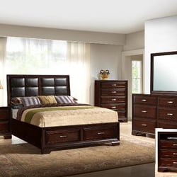Texas Wholesale Furniture - Jacob Storage Bedroom Suite