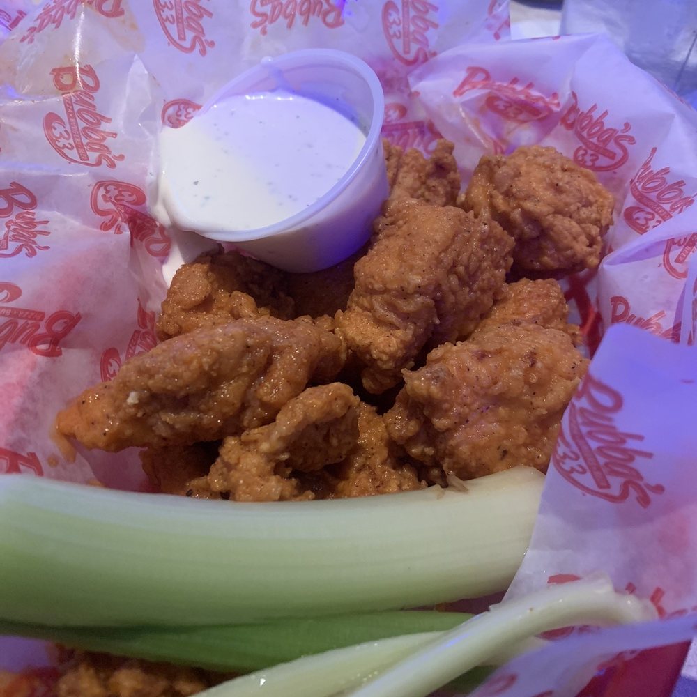 Bubba's 33 - Mild Boneless Wings - Pizza Near Me - Oklahoma City, Oklahoma