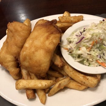 36 Town Grill & Tap - Yuengling Beer Battered Fish & Chips - American Near Me - Norwich, Connecticut
