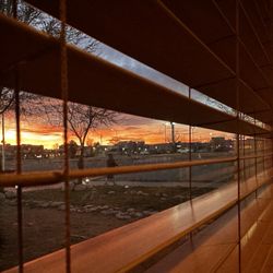 Tepanyaki Japanese Steak House and Sushi Bar - View of the sunset from inside waiting area