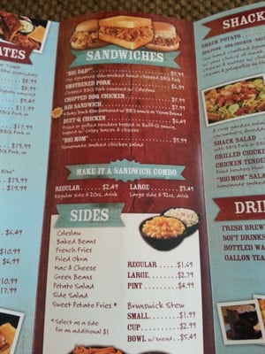 Menu photo 6 Shane's Rib Shack Evans, GA
