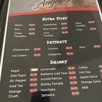 Angelo's Kitchen - Menu - Mexican Near Me - Visalia, California