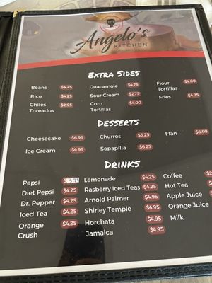 Menu photo 2 Angelo's Kitchen Visalia, CA