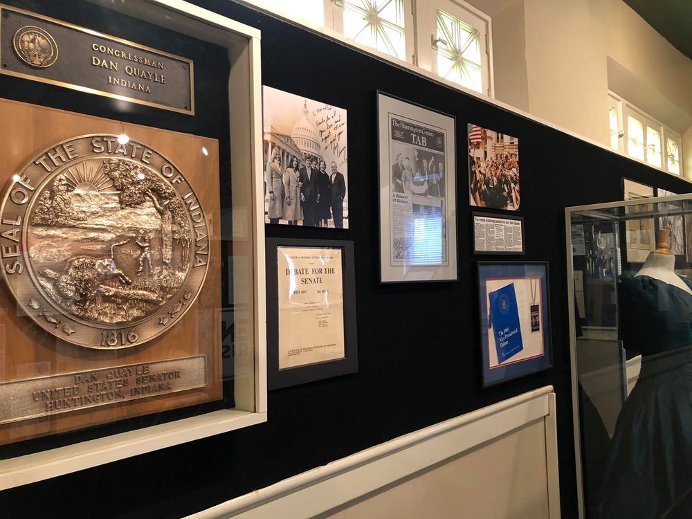 Social spots from Dan Quayle Center and Museum