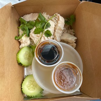 Kao Mun Gai - Steamed chicken - Thai Near Me - Oklahoma City, Oklahoma Kao Mun Gai - Steamed chicken - Thai Near Me - Oklahoma City, Oklahoma
