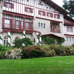 Arnaga - The back side of the house